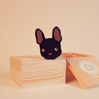 Frenchie/Boston Terrier- Black