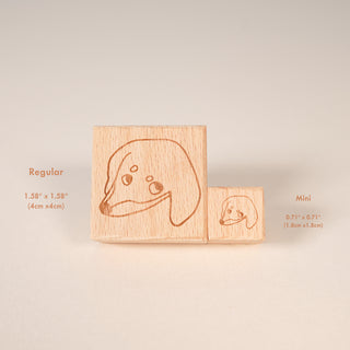 Dachshund Guilty Stamp