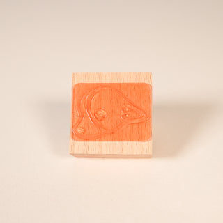 Floppy-eared Corgi Guilty Stamp