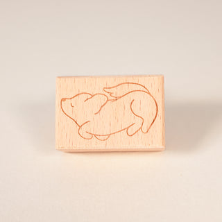 Sleeping Pups Full Stretch Stamp