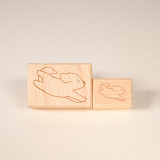 Sleeping Pups Morning Stretch Stamp