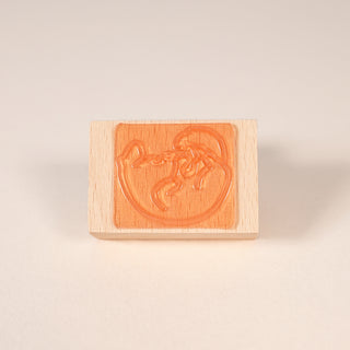 Sleeping Pups Head Tilt Stamp